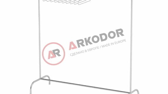 Стойка (вешалка для спецодежды) AT-B016 (Нержавеющая сталь)