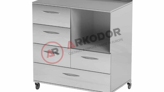 Столик AT-B43 (Нержавеющая сталь)