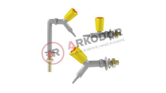 Кран для подключения газовой горелки AR-E21-12